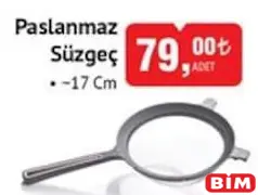 PASLANMAZ SÜZGEÇ 17 CM PASLANMAZ SÜZGEÇ 17 CM